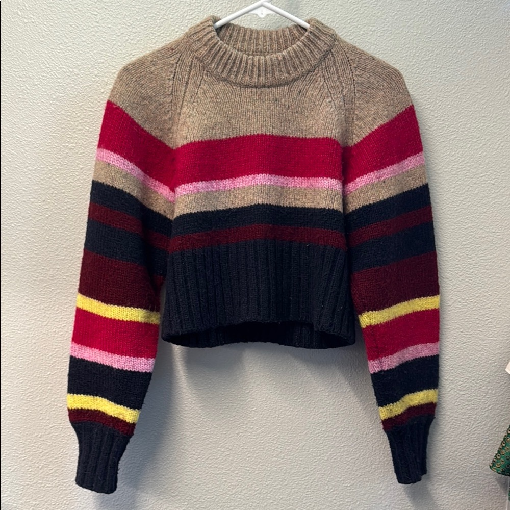 Current/Elliott Crew Neck Wool Sweater